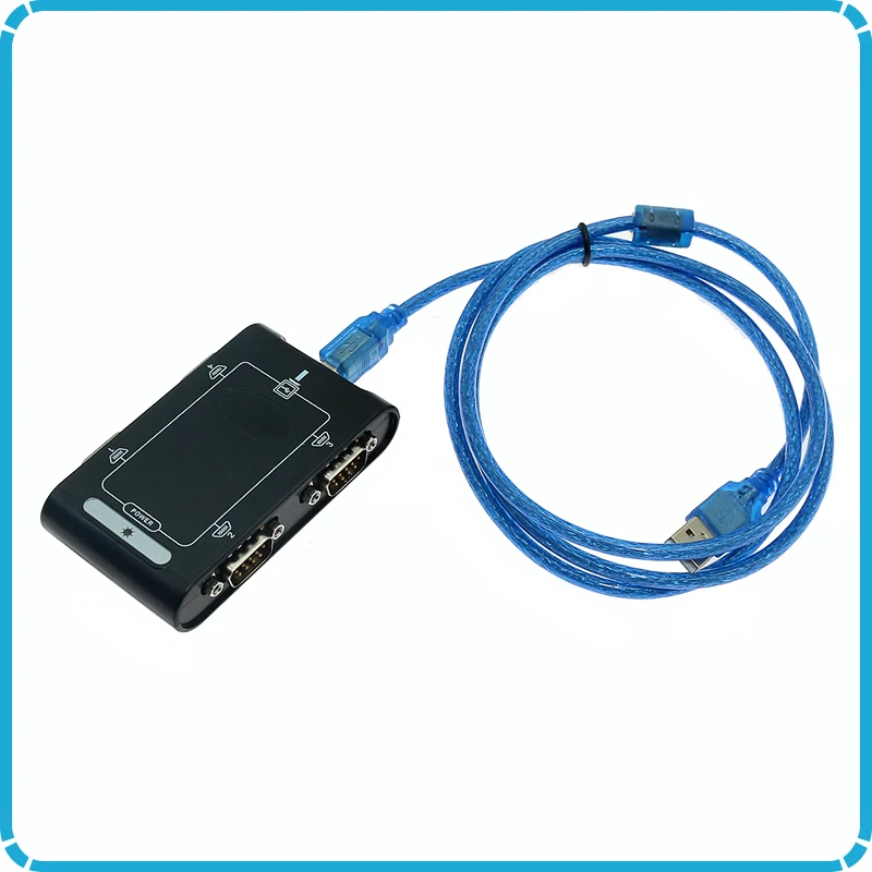Оптовая продажа 4 порта usb rs232 к серийному com порт концентратор rs 232 мужской 9pin