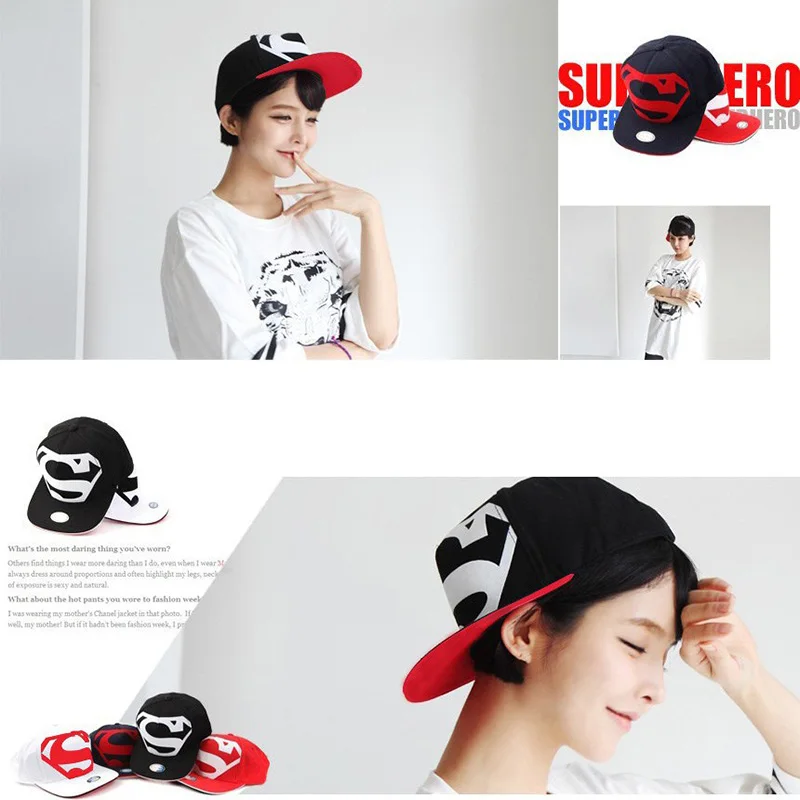 Лидер продаж! Новое поступление хип-хоп мода Супермен Snapback Кепки S Шапки для Для