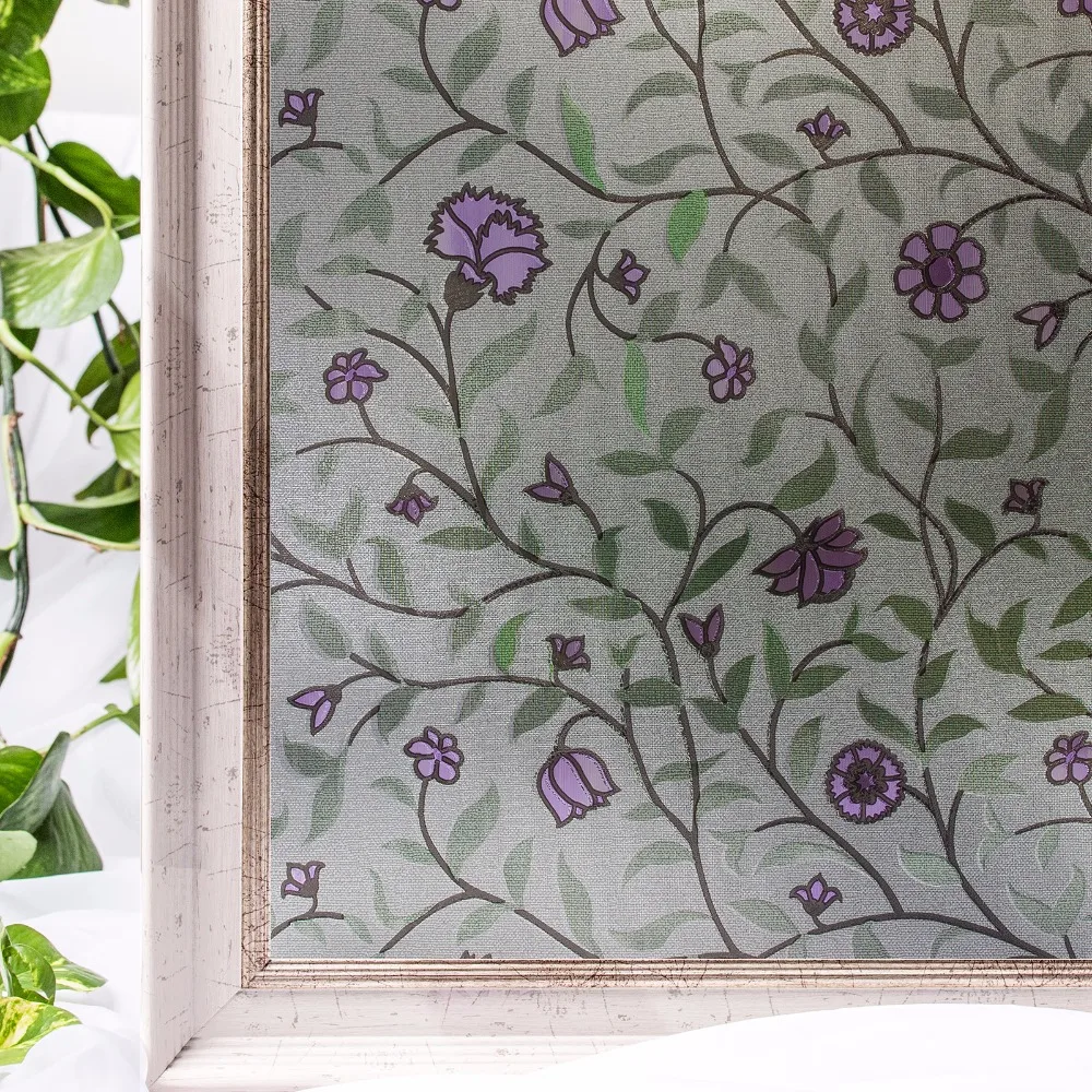 

CottonColors Window Pvc Films Home Decorative No-Glue 3D Static Decorative Window Glass Stickers 45 x 200cm