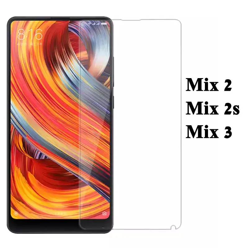 Защитное стекло для Xiaomi Mi Mix 2 s 3 S S2 закаленное|Защитные стёкла и плёнки телефонов|