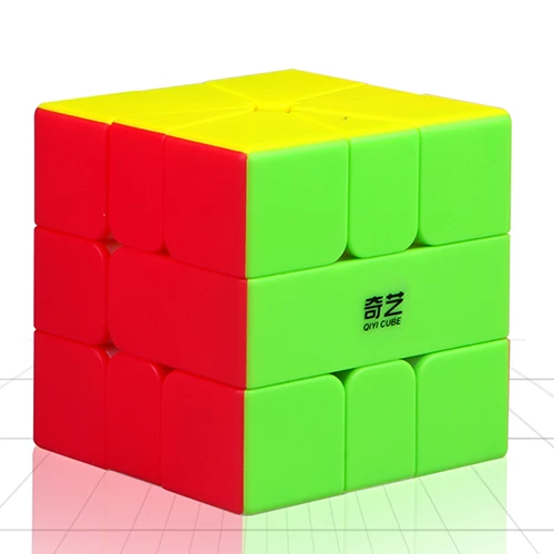 Stickerless Qiyi Qifa SQ-1 волшебный куб-головоломка квадратна-1 скоростной куб SQ1 XMD Mofangge твисти Обучающие Развивающие детские игрушки - Цвет: Stickerless