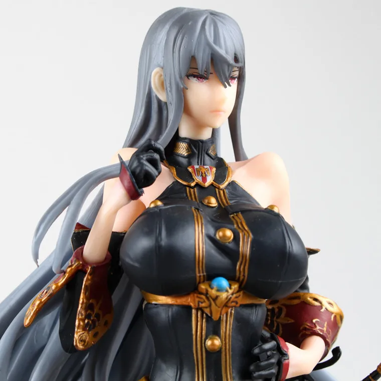 Huong Аниме Фигурка 27 см Valkyria Chronicles Selvaria Bles 1/7 Масштаб Сексуальная ПВХ фигурка