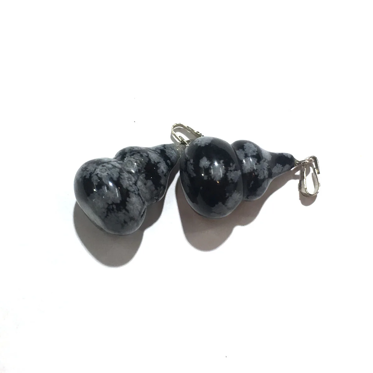 LE SKY 10 шт. подвески из натурального камня в форме тыквы Кристальные Агаты ожерелье