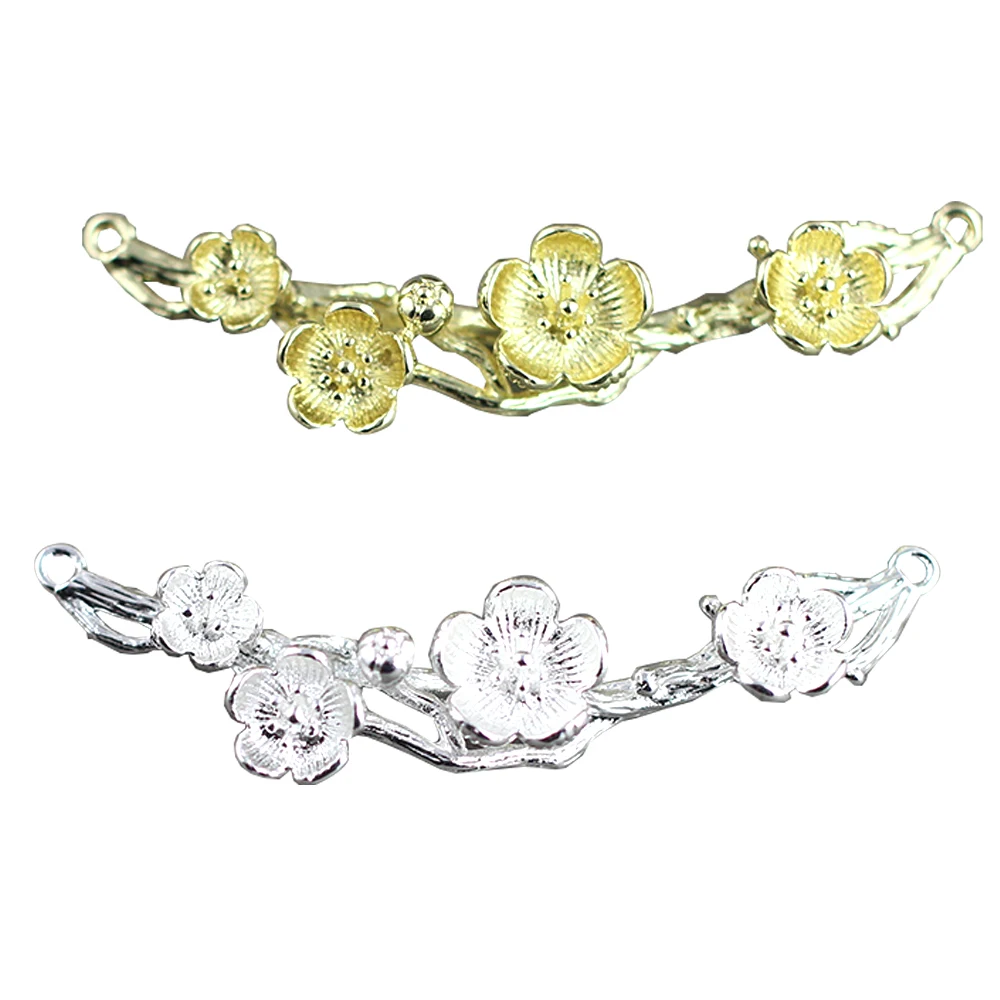 

Double Hole Plum Blossom Necklace Pendant,Material Copper Feature Premium Quality Plating,Hiroshi Mori