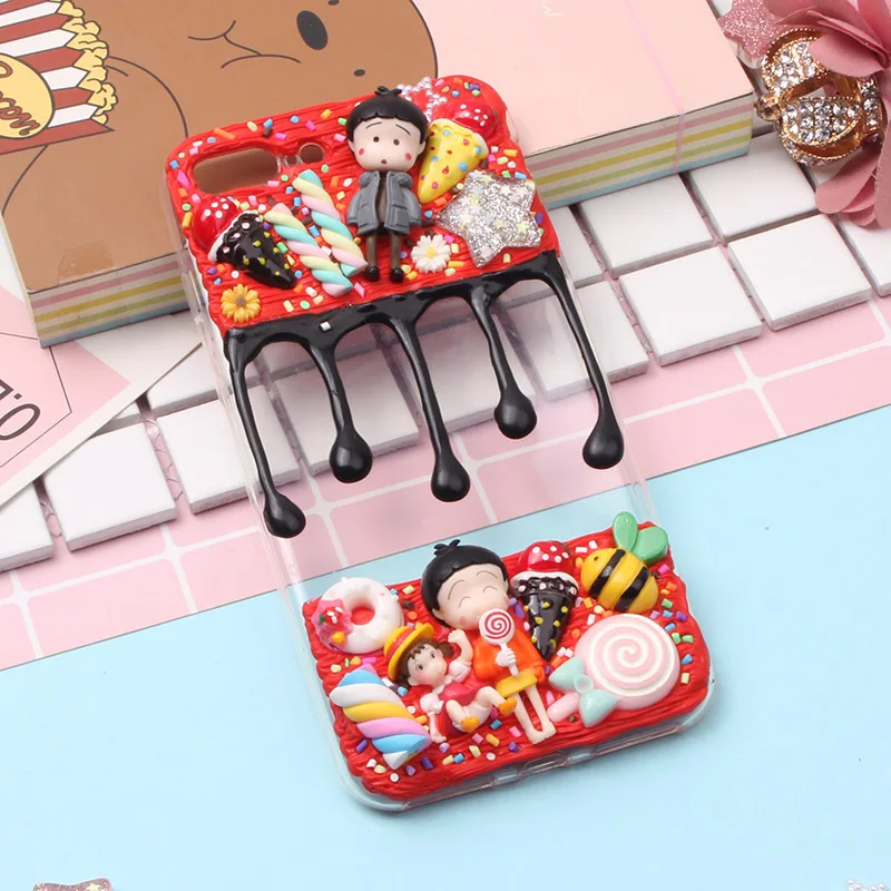 Simulated Cream Cases For Xiaomi Mix 2 A1 A2 6 6X 8 SE Lite F1 Poco phone Note 3 Phone Shell Shipping Free |