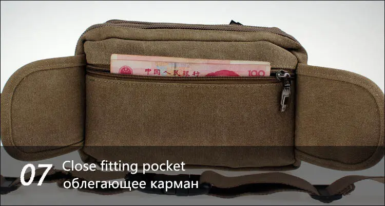 GUMUZI Высокое качество дорожные сумки повседневные холщовые поясные сумки Лидер продаж мужская нагрудная сумка модная мужская сумка для телефона кошелек