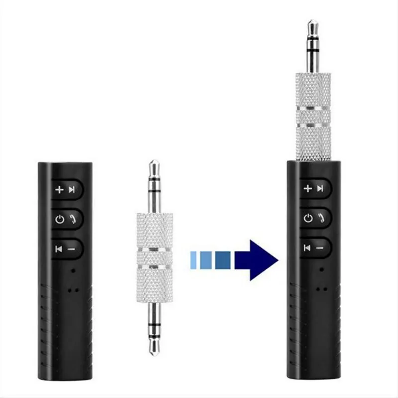 Автомобильный Bluetooth приемник AUX 3 5 мм музыкальный аудио громкой связи