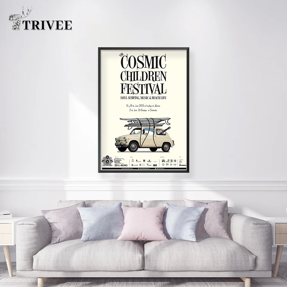 Автомобиль искусство Картина на холсте космической тематики держать движущийся