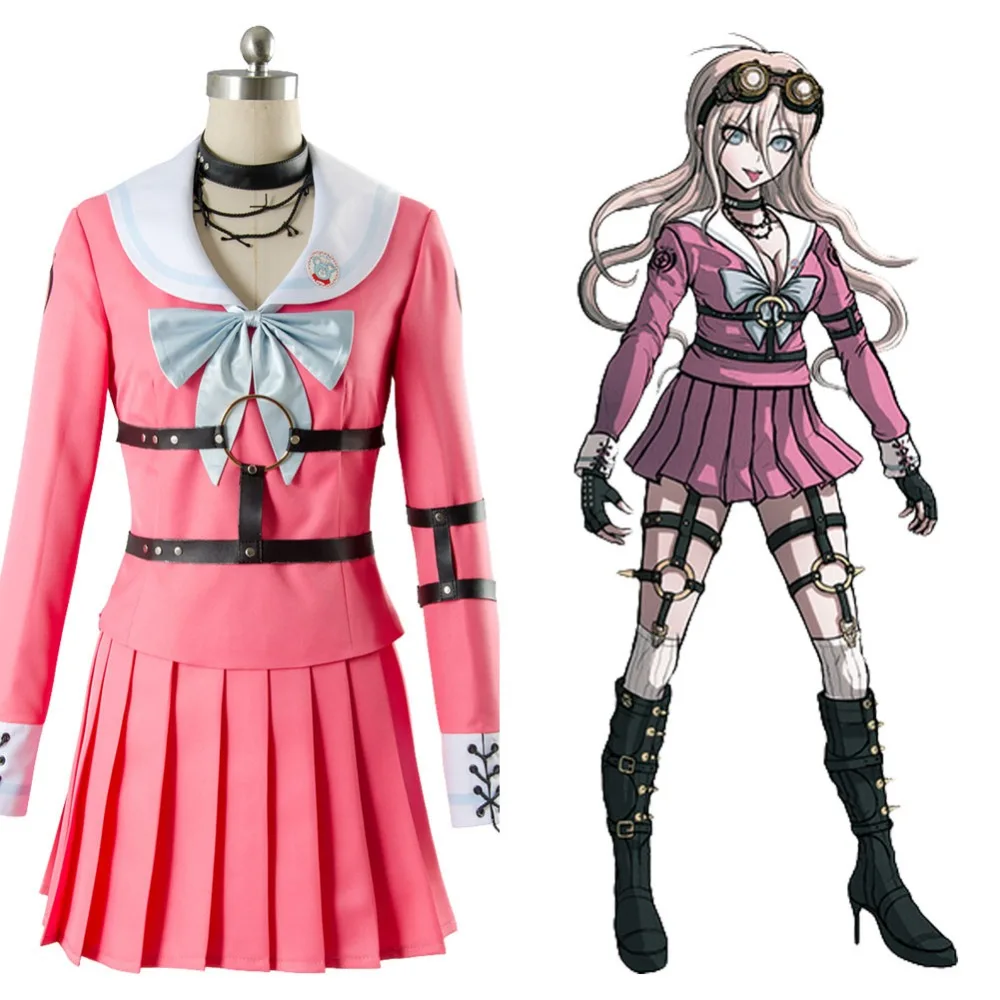Danganronpa V3: Killing Harmony Iruma Miu Rabbit карнавальный костюм на Хэллоуин Рождество полный