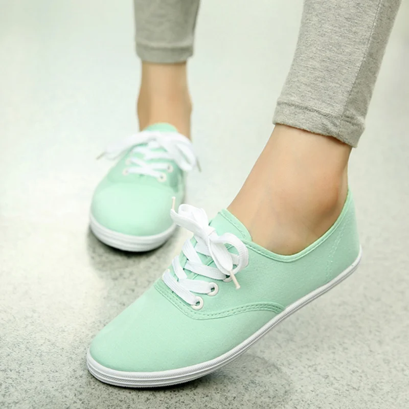 Fashion Women Casual Shoes Woman Canvas Female Flat Basket Black Trainers Tenis Feminino spring summer footwear | Обувь