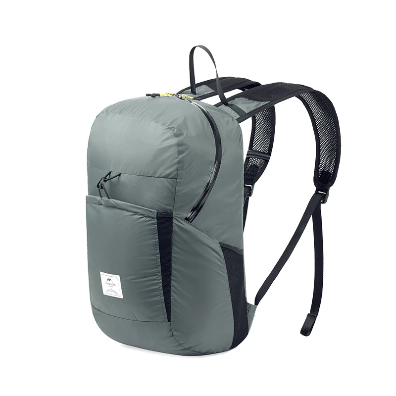 Naturehike 25L-Packable легкий рюкзак небольшой водонепроницаемый путешествия Туризм рюкзак - Цвет: Gray