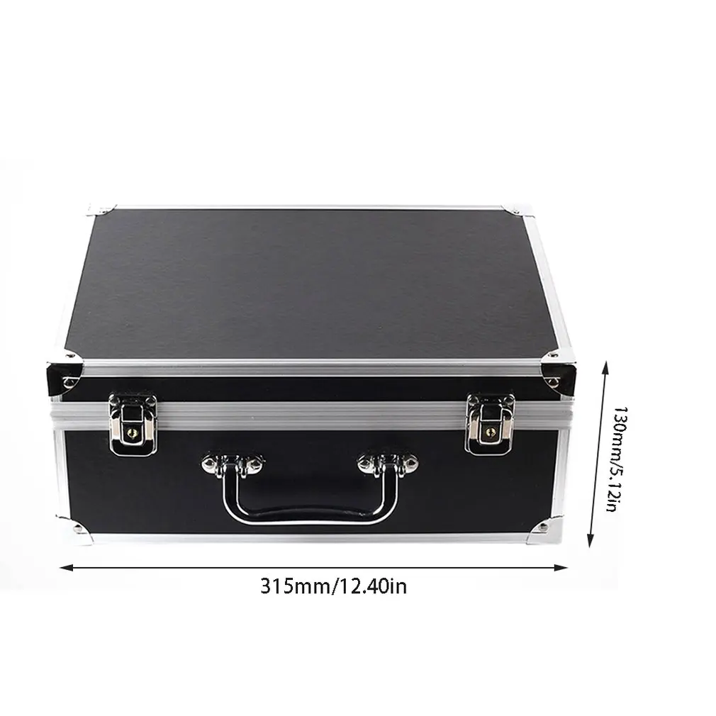 

Case Aluminium Alloy + Leather Professional Suitcase Microblading Kit Empty Carry Box Tattoo Equipment with Lock