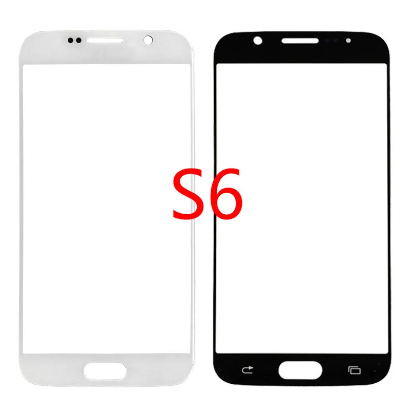 ЖК-дисплей сенсорный экран для samsung Galaxy S6 edge G920F G920FD G925F G925FQ Сенсорная панель передняя стеклянная линза запасные части