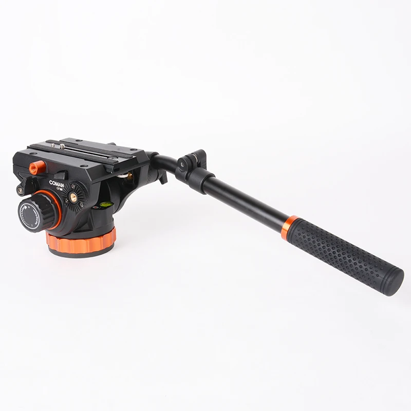 Камера видео штатива Коман Q7 плюс 360 градусов по горизонтали ручка с пластиной