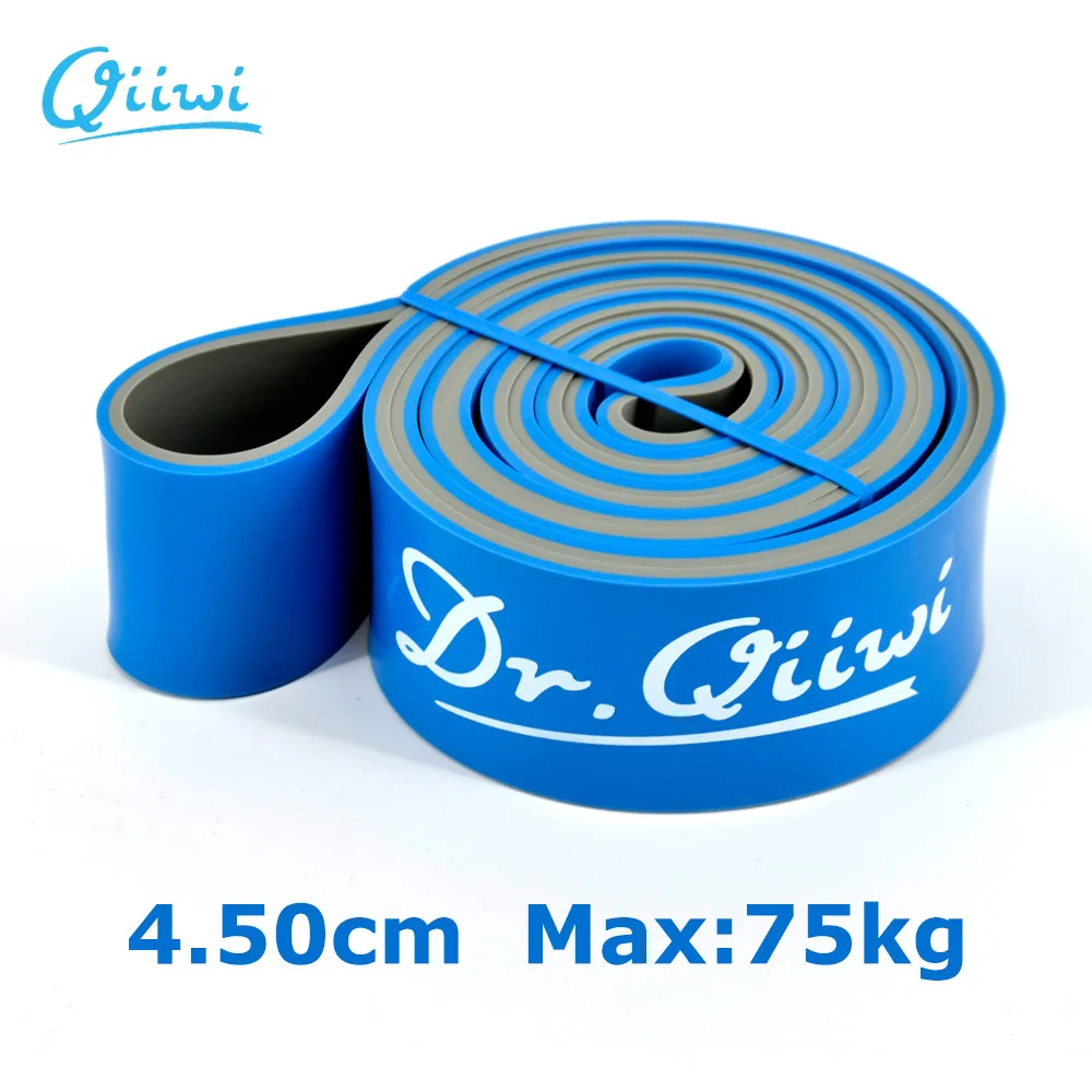 Blue Dr. Qiiwi 210 см, набор резиновых эластичных резинок для йоги, упражнений, лент, петля для тренировок, фитнес, оборудование для резинки, растягивания тела - Цвет: Blue