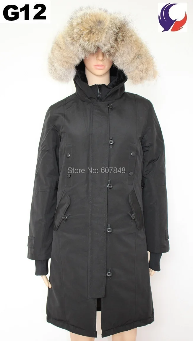 Женская парка на гусином пуху с меховым воротником|collar brand|collar collarcollars for women |