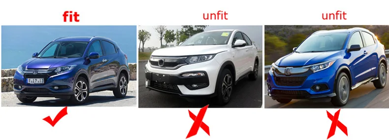 Для Honda HR-V HRV X-RV передний и задний бампер опорная пластина, 2 шт./компл., лучшая нержавеющая сталь, ISO9001 качество поставщик, цена по акции