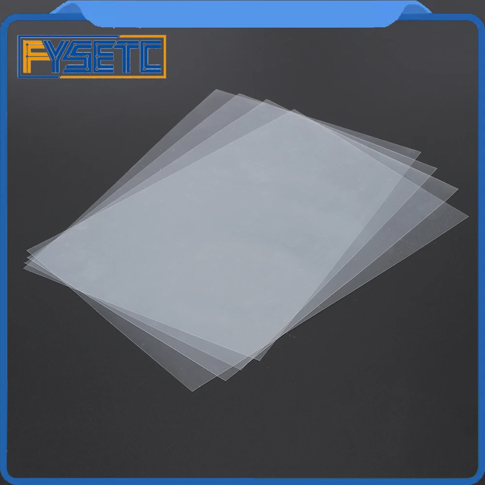 4 листа пленка FEP 140x200x0 1 мм DLP LCD SLA полимерный принтер для дубликатора Wanhao D7 Proniks KLD