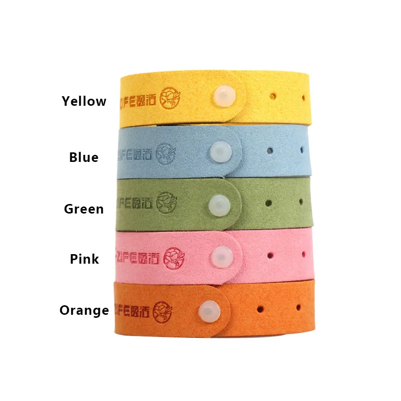 

Summer Mosquito Repellent Bracelet Insect Repellent Natural Safe Anti-mosquito Wrist Band For Children Babies Mosquito Killer