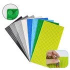 Строительные блоки Базовая пластина 32*16 точек базовые пластины пластиковые кирпичи опорные плиты совместимые все бренды маленькие блоки строительные игрушки