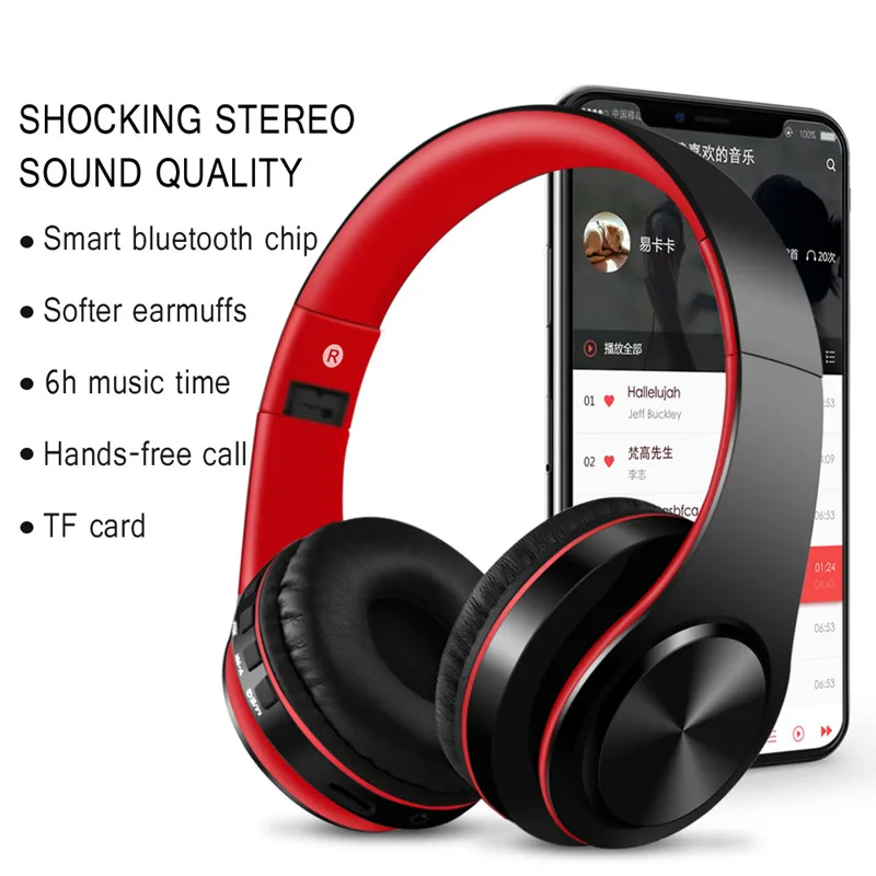 Беспроводные наушники Bluetooth гарнитура стерео музыкальные Игровые проводной