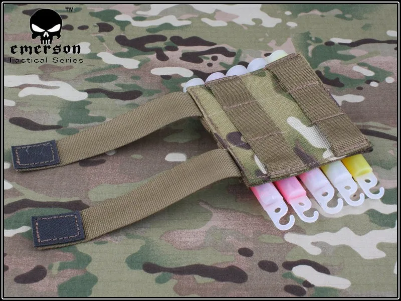 EMERSON тактический военный светильник с палкой Molle с meshbelt утилита военная сумка EM6033