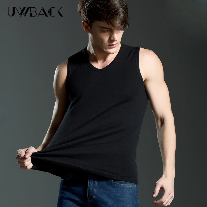 Мужская Трикотажная майка в рубчик однотонная приталенная рубашка из 100% хлопка