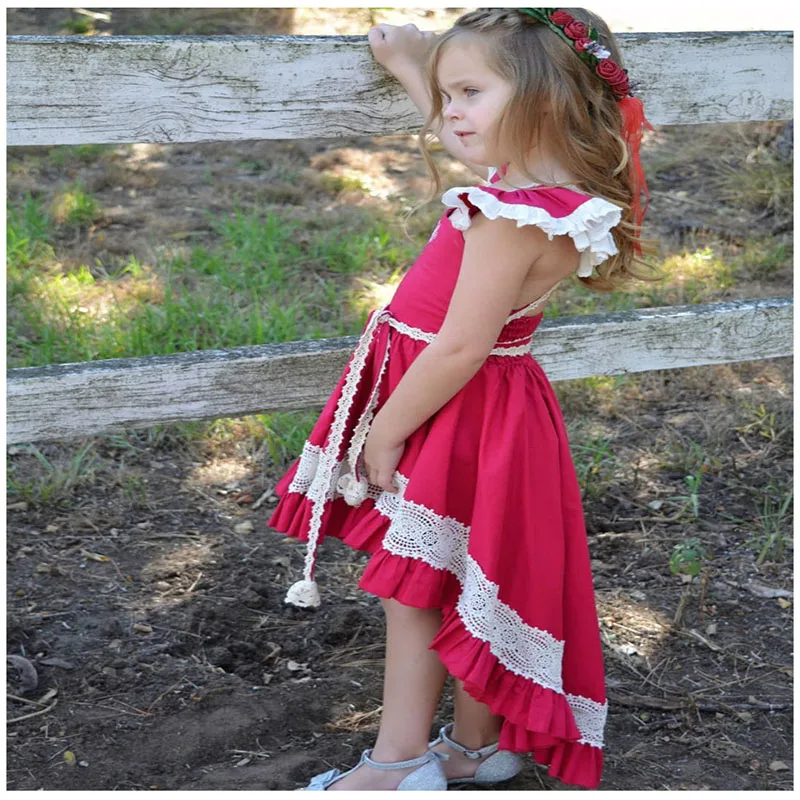 Baby girl floral dress wedding party children princess tuxedo costume child | Детская одежда и обувь