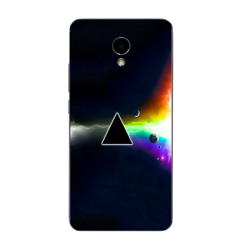 Чехол для телефона Meizu M1 M2 M3 M5 M6 Note, чехол для телефона Meilan M3 Note Pro, чехол для Meizu M3 MAX, чехол из ТПУ с рисунком Луны и треугольника - Цвет: 6385 18