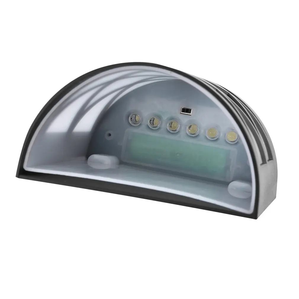 6 светодиодный солнечный свет уличный Садовый Солнечный настенный светильник