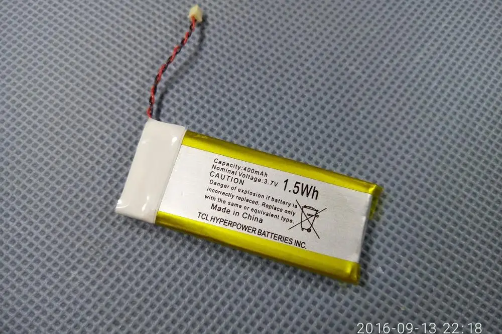 

E403 E407 E405 battery with plug 400 Mah Rechargeable Li-ion Cell