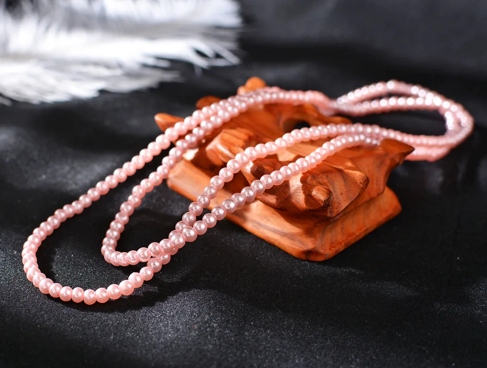 Искусственный Стеклянный Жемчуг 6 мм бусины для ювелирных изделий Изготовление