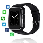 Смарт-часы X6 с Bluetooth, спортивный шагомер, Смарт-часы с камерой, поддержка SIM-карты, TF-карты, Whatsapp, Facebook, для телефона