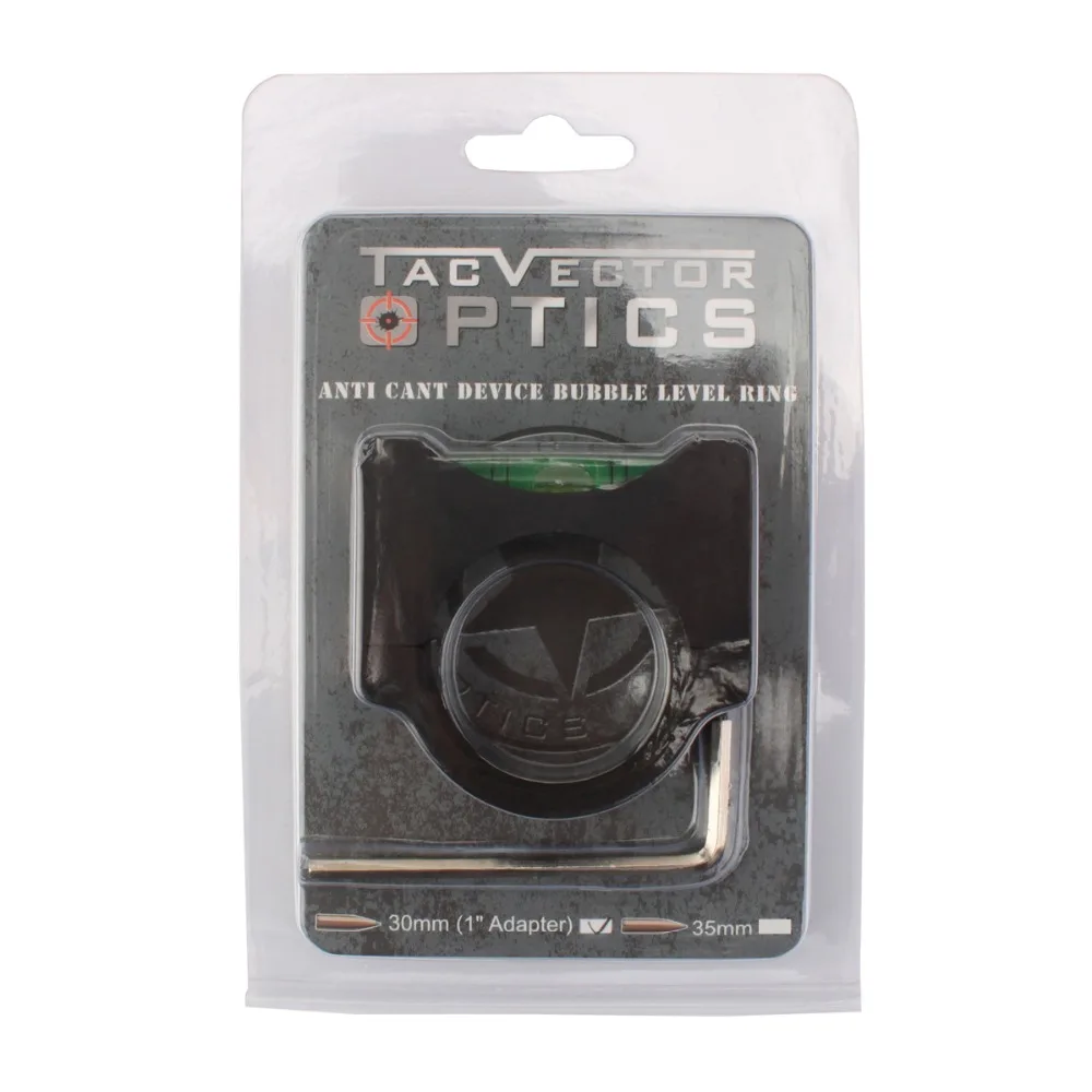 

Vector Optics 30mm & 1'' Anti Cant Device Rifle Scope Bubble Level Mount Rings Gradienter ACD Adapter Ring