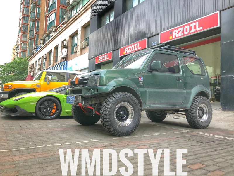 Jimny 15 дюймов ретро сплав колеса диски ET-20 аксессуары для стайлинга автомобилей