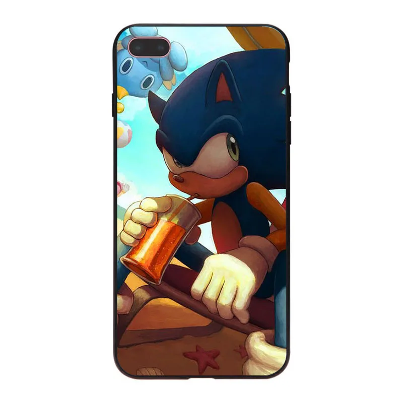 MaiYaCa Sonic Diy роскошный высококачественный защитный корпус телефона для iPhone 8 7 6 6S Plus X XS XR XSMax 5 5S SE Coque Shell
