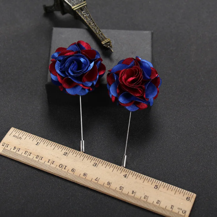 Brand New Lapel Flower Daisy Handmade Boutonniere Stick Brooch Pin Men Cool Beautiful Accessories in Party Wedding Brooches