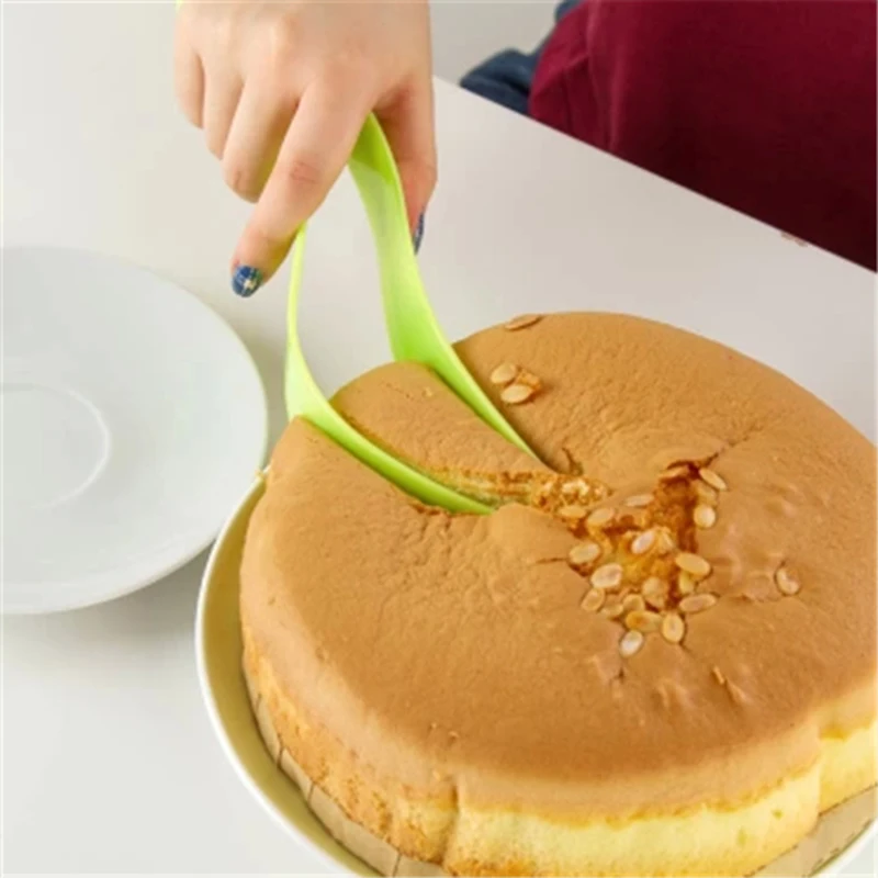 Торт Ножи пирог резак Пластик Резка инструмент свадьбы для вечеринки дня