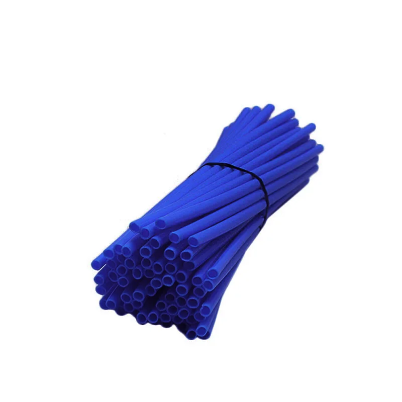 72 шт./компл. велосипедная спица люминесцентная трубка зажим обод колеса