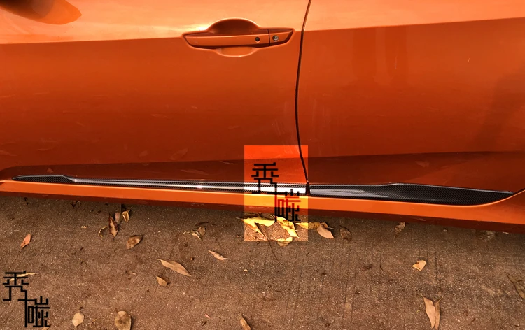 Подходит для HONDA for CIVIC 10 gen украшение из углеродного волокна дверная