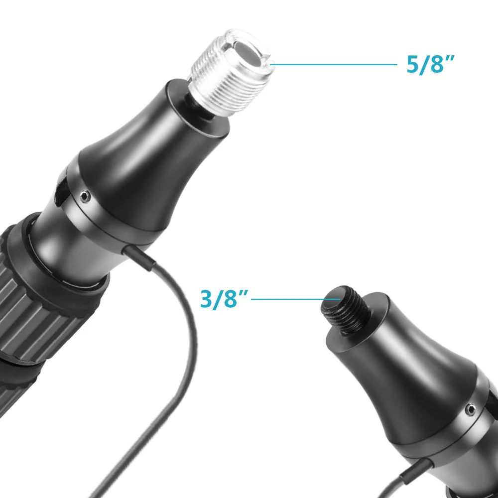 Neewer микрофон стрела со встроенным XLR кабелем 5 секционный выдвижной с захватами и