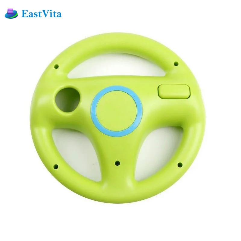 Новое надежное пластиковое рулевое колесо Eastvita для Wii Mario Kart Racing Games пульт