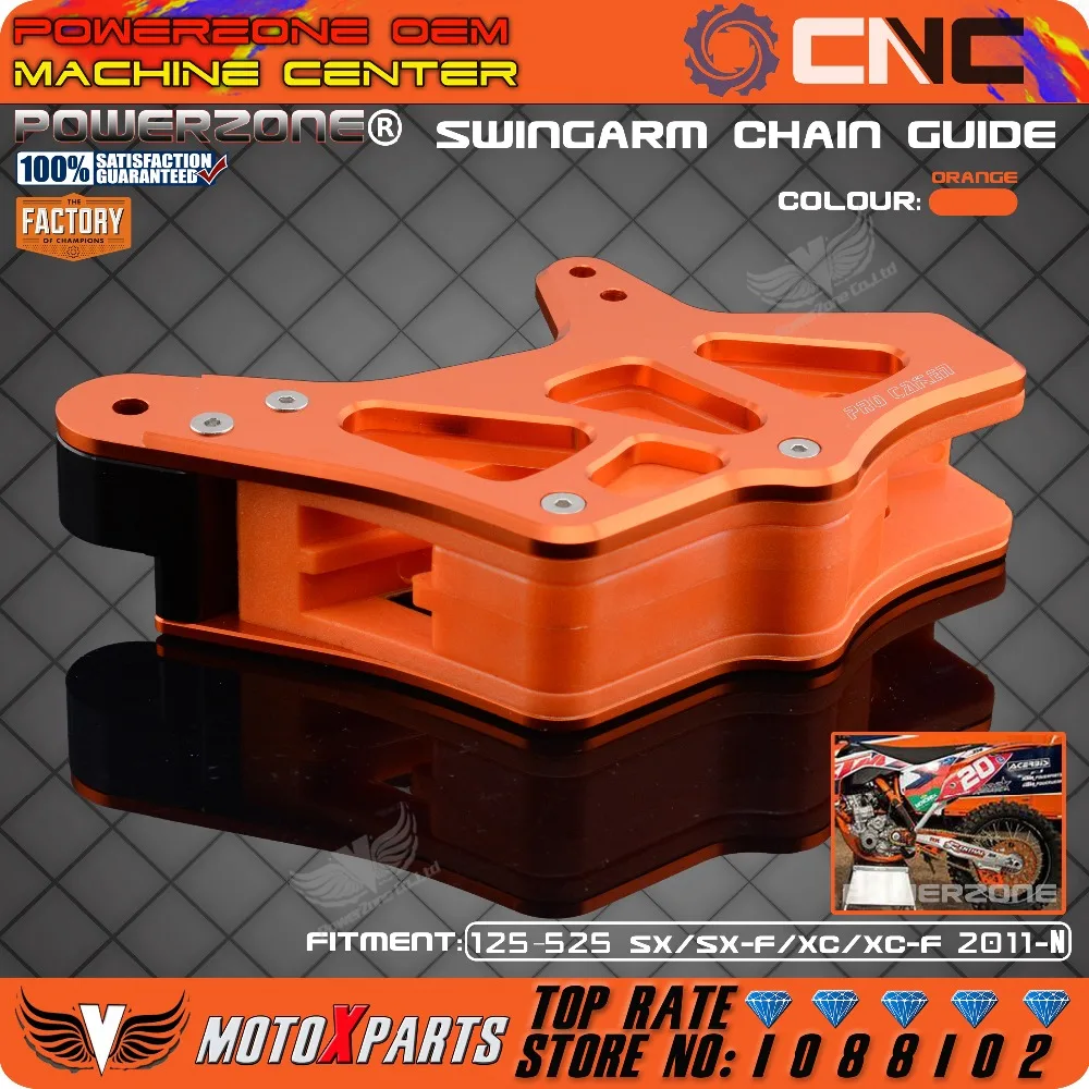 Защитный слайдер для KTM EXC EXCF SX SXF XC XCF XCW 125 530 2008 2015 мотокросса эндуро|motocross enduro|ktm chain
