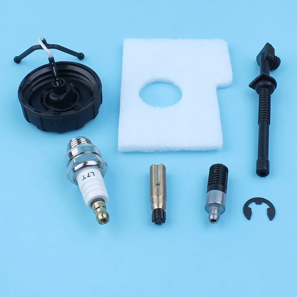 

Oil Pump Filter Tube Hose Line Candle Tune Up Kit For Stihl 018 MS180 017 MS170 MS 170 180 Chainsaw 11236407102 Spark Plug