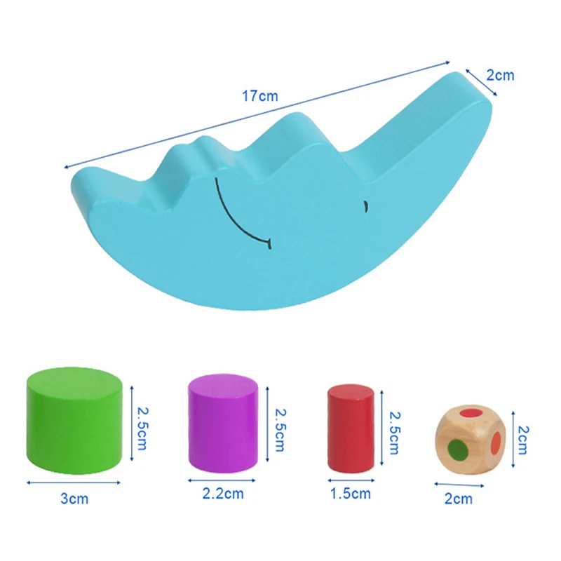 Деревянный лунный центрирующая втулка игрушка Монтессори раннего образования