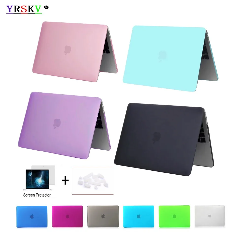 Чехол для Apple MacBook M1 чип Air Pro Retina 11 12 13 15 16 ноутбук New 3 4 дюйма с Touch ID Bar Case|Сумки и