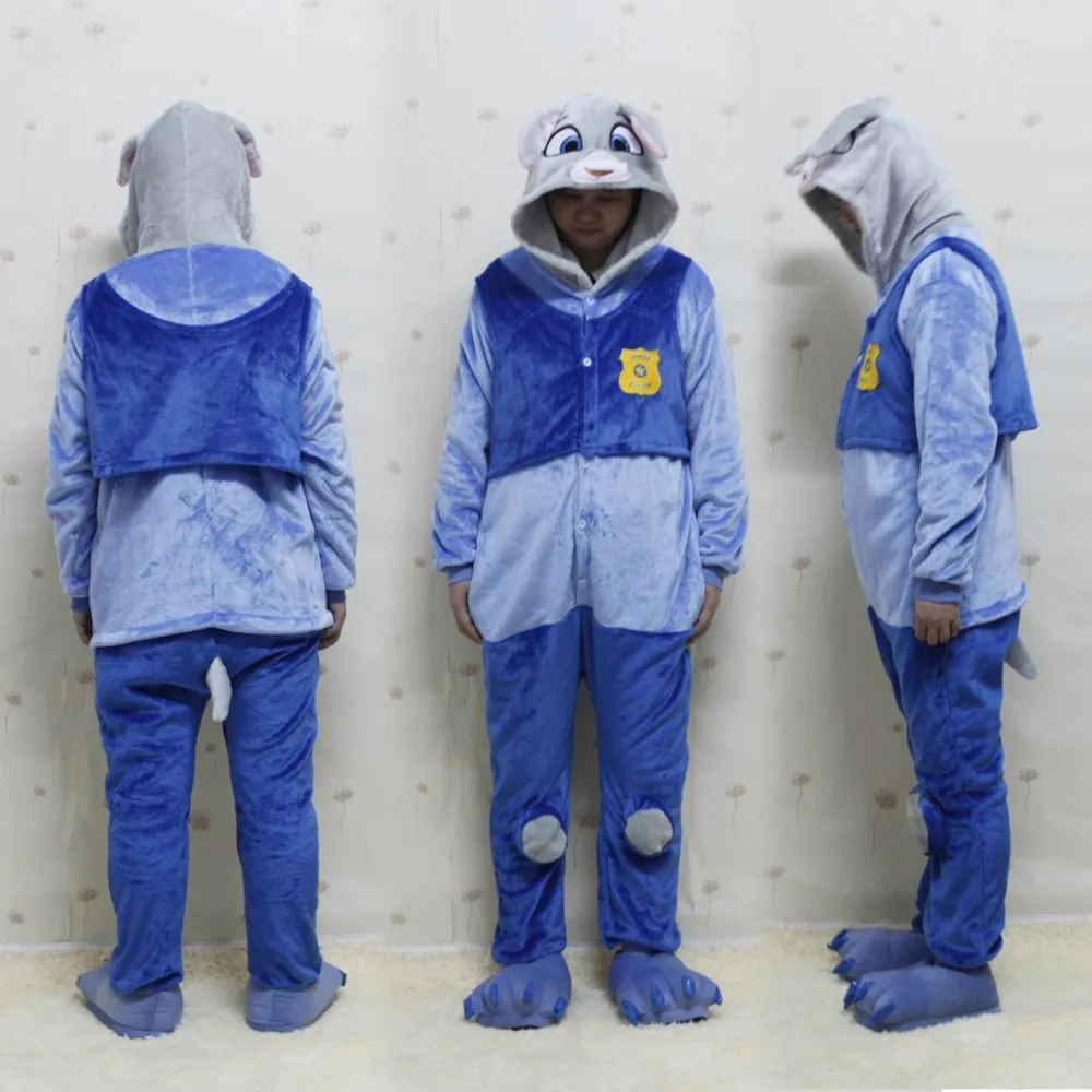 Аниме Взрослый женский костюм для косплея мужской комбинезон в виде лисы зимняя