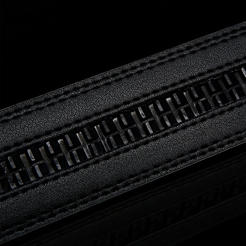 Мужские дизайнерские ремни [DWTS] брендовые из натуральной кожи с автоматической