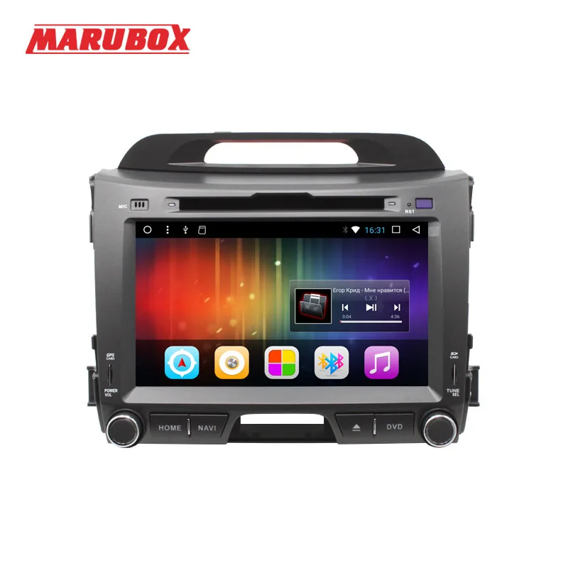 MARUBOX 2Din Android 7 1 для Kia Sportage 2010 2011 2012 DVD стерео радио GPS Навигация Аудио Автомобильный