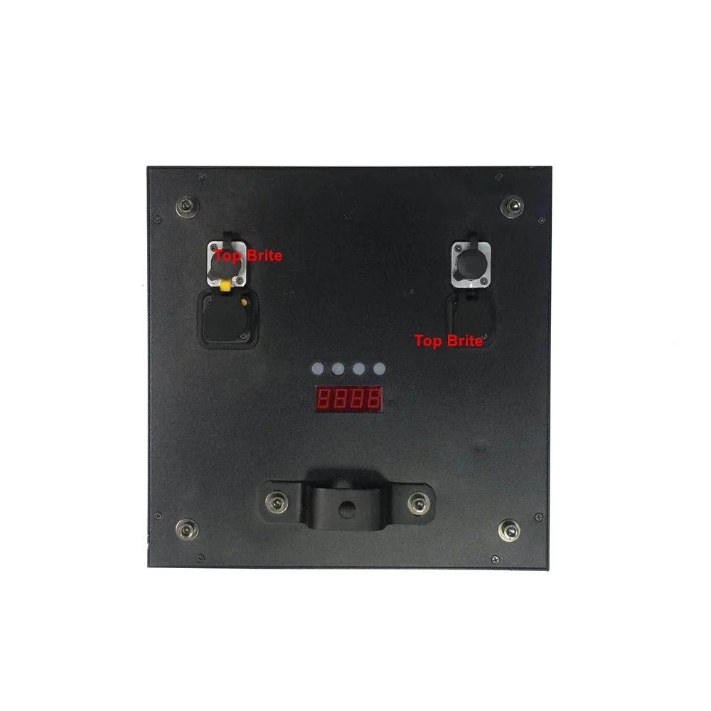 12 шт. дневсветильник свет для сцены 144 SMD 5050 RGB светодиодный галогенный пиксельный